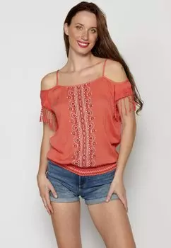 Блузка Koroshi, коралловый