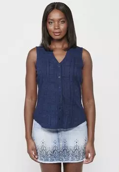 Блузка Koroshi, темно-синяя