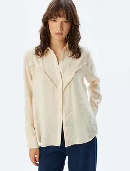 Блузка Koton, бежевый