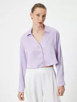 Блузка Koton Blouse, сиреневый