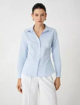 Блузка Koton, светло-синий