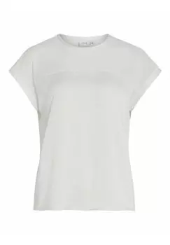 Блузка Kurzen Armeln VILA, белоснежная