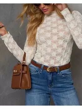 Блузка LA Angels, кремовый