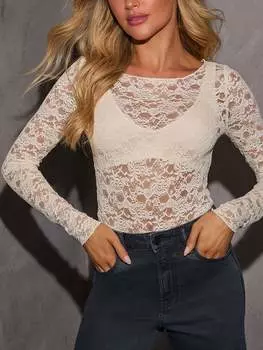 Блузка LA Angels, кремовый