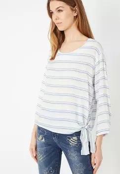 Блузка La Morena в полоску, синий