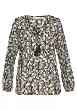 Блузка LASCANA, черный