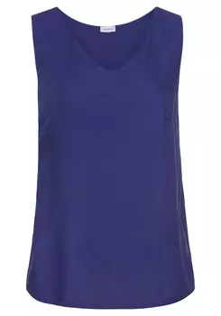 Блузка LASCANA, синий