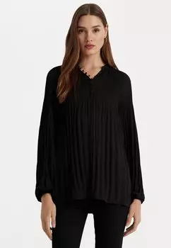 Блузка Lauren Ralph Lauren БЛУЗКА С ДЛИННЫМ РУКАВОМ VERSILLA, черный