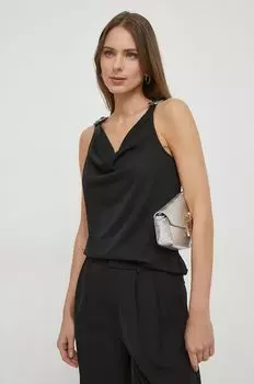 Блузка Lauren Ralph Lauren, черный