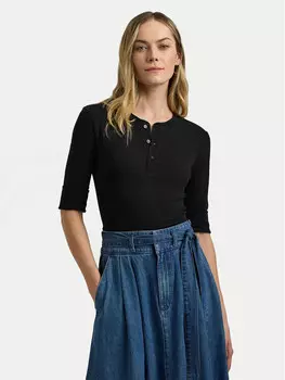 Блузка Lauren Ralph Lauren, черный