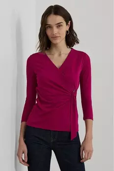 Блузка Lauren Ralph Lauren, гранатовый