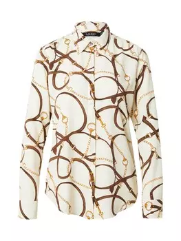 Блузка Lauren Ralph Lauren, кремовый