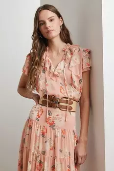 Блузка Lauren Ralph Lauren, розовый