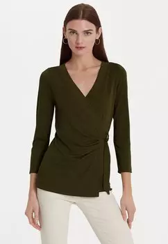 Блузка Lauren Ralph Lauren, зеленый