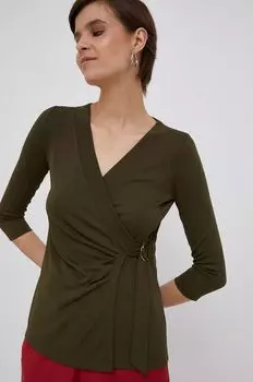 Блузка Lauren Ralph Lauren, зеленый