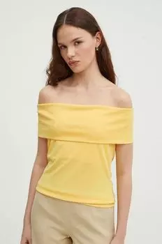 Блузка Lauren Ralph Lauren, желтый