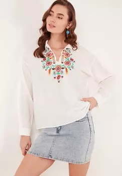 Блузка LELA, кремовый