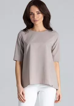 Блузка Lenitif, бежевый