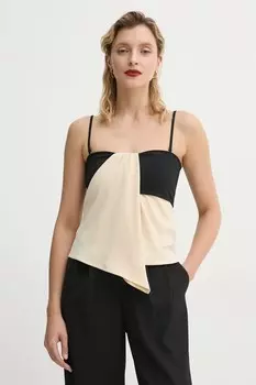 Блузка LISBETH Nanushka, бежевый