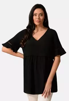 Блузка Live Unlimited London, черный