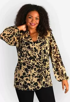 Блузка Live Unlimited London, черный