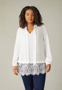 Блузка Live Unlimited London, цвет white