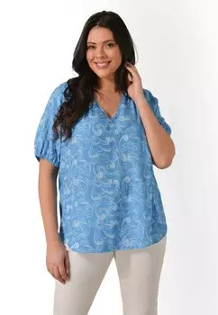 Блузка Live Unlimited London, синий