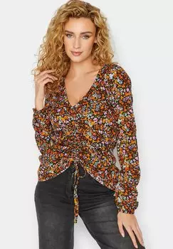 Блузка Long Tall Sally с принтом, оранжевый