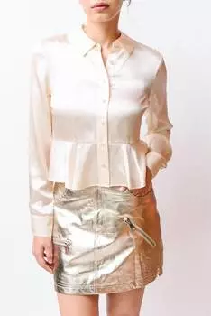 Блузка Лорина розового цвета Cami NYC