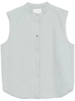 Блузка Loulou Studio Lino, синий