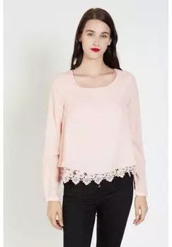 Блузка Love & Money, светло-розовый