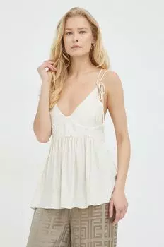 Блузка Lovechild, бежевый