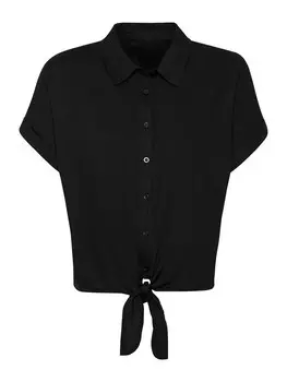 Блузка LSCN by LASCANA, черный