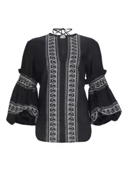 Блузка Lucaya Silvia Tcherassi, синий