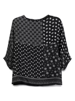 Блузка Lud Faliero Sarti, черный