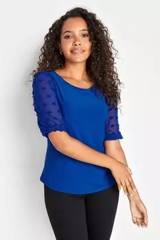 Блузка M&Co, синий