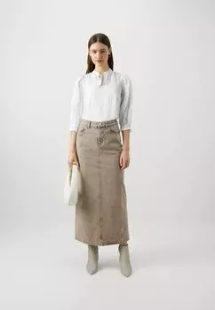 Блузка Maclura Imiras Bruuns Bazaar, белоснежная