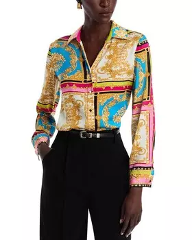 Блузка Madeline Aphrodites Elie Tahari, мультиколор