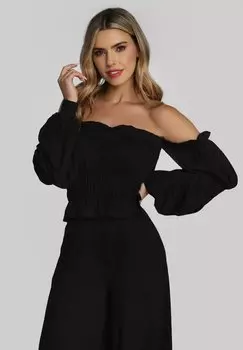 Блузка Madnezz House, черный