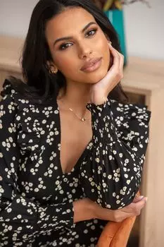 Блузка Мэгги Pour Moi, черный