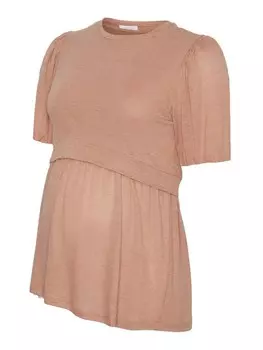 Блузка Mamalicious ANABELLA JUNE, персик