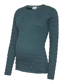 Блузка MAMALICIOUS ELISE, изумруд