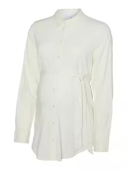 Блузка MAMALICIOUS MLELVA LIA, белый