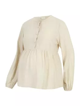 Блузка MAMALICIOUS MLMARIA LIA, белый