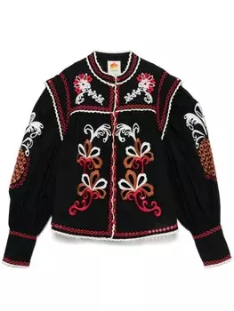 Блузка Mandala Richilieu FARM Rio, черный