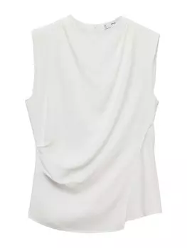 Блузка MANGO AREA, белый