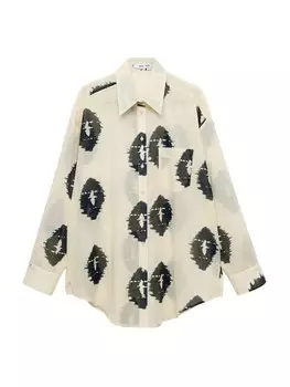 Блузка MANGO Brandy, экрю