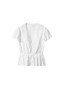 Блузка Mango Lili, белый