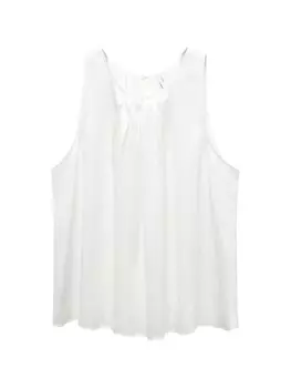 Блузка MANGO, слоновая кость