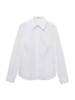 Блузка MANGO SOFIA, белый